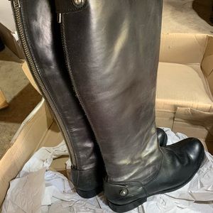 Frye Melissa Button Back knee high Boots